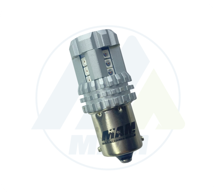BOMBILLO S25 ALTA POTENCIA 1141 ROJO DC 12-24V