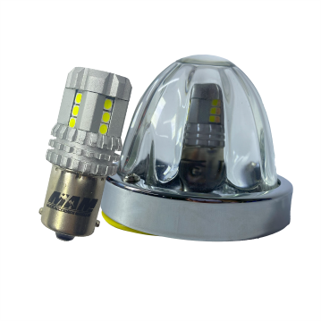 LUZ WATERMELON DE VIDRIO TRASNPARENTE BLANCO DC 12-24V