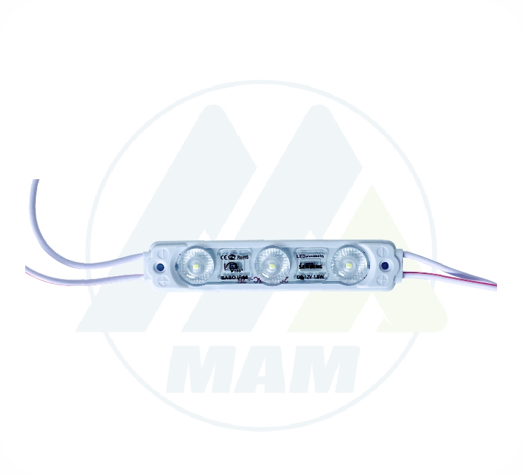MODULO 3LED ALTA POTENCIA 6.5CM 5.4 WATTS BLANCO 12V DC