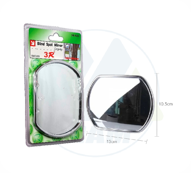 ESPEJO RECTANGULAR CONVEXO DE PUNTO CIEGO 95*36mm 1pcs