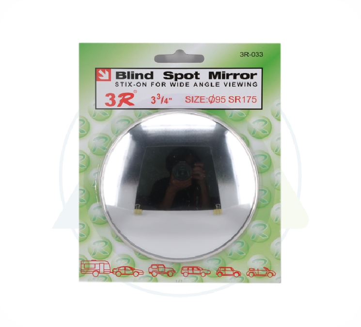 ESPEJO REDONDO DE ALUMINIO PUNTO CIEGO 95mm 1pcs