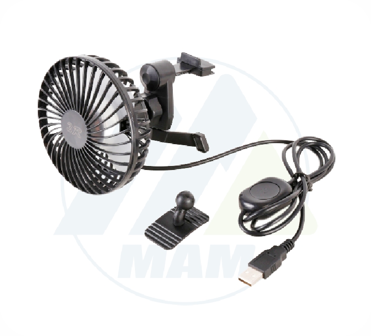 VENTILADOR USB CON GANCHO 106*145mm 1pcs 12V