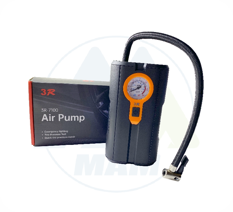 COMPRESOR DE AIRE 3R DC-12V CONECTOR CIGARRERA