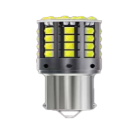44 LED S25 CAN-BUS 1034 BLANCO FLASH 12-80V