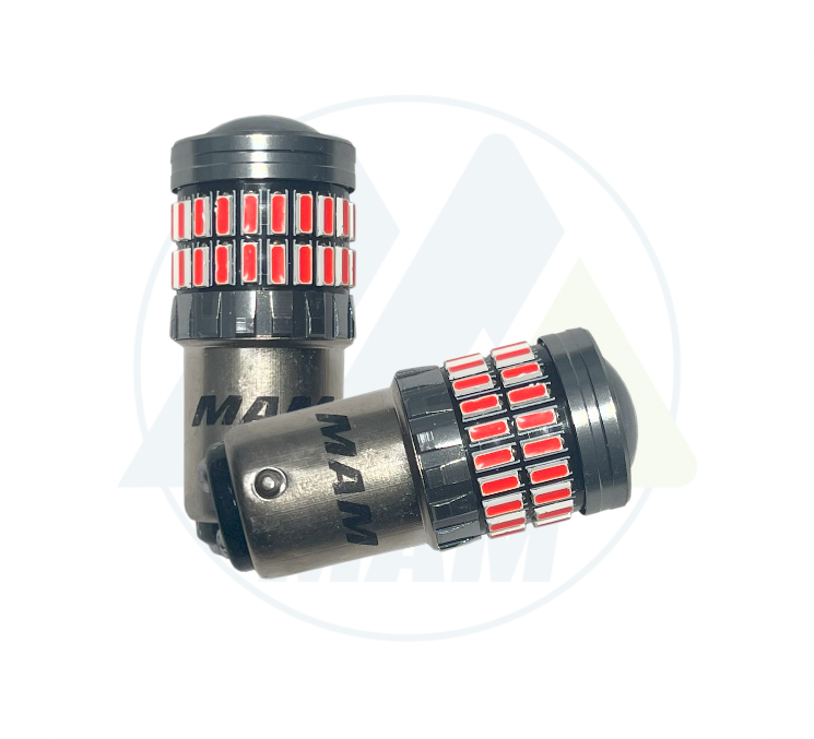 54 LED 4014 S25 CAN-BUS 1034 ROJO FIJO 12-80V