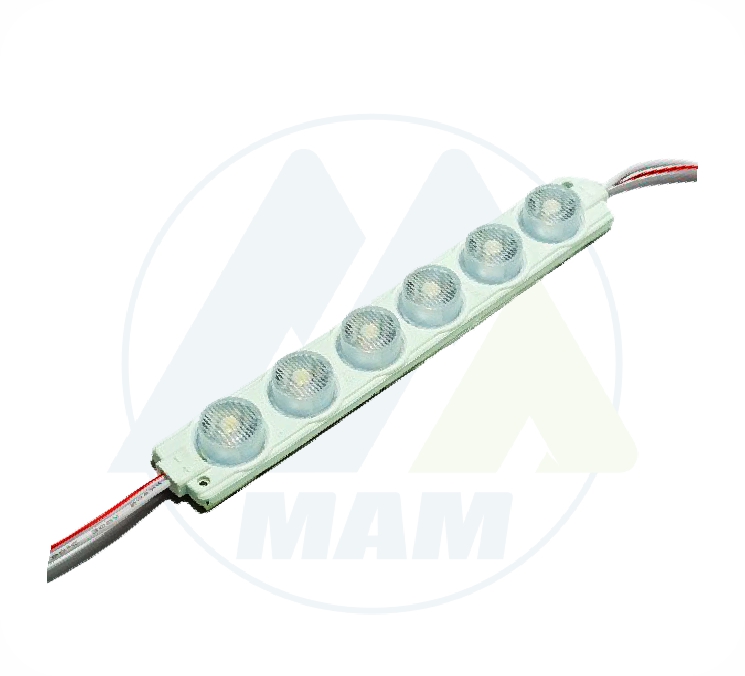 MODULO 6LED 13CM 6 WATTS 12V DC BLANCO