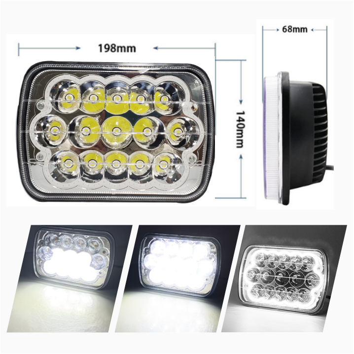 UNIDAD EAGLE H4 LED BLANCO 9-36V 45W