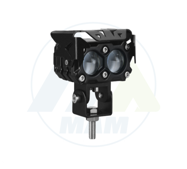 EXPLORADORA ROBOT DE ALUMINIO 2LED BLANCOAMARILLO 10-80V 20W