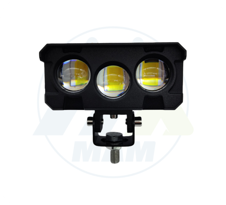 EXPLORADORA RECTANGULAR 3 LED 104*43*98MM BLANCOAMARILLO 9-80V 45W