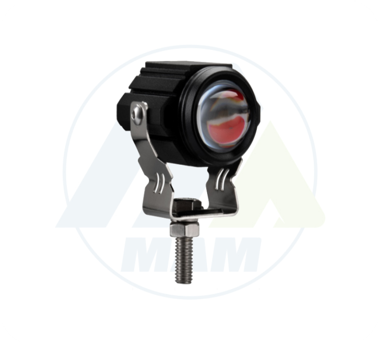 EXPLORADORA REDONDA 1LED BLANCO ALTABAJA + LUPA 9-36V 10W