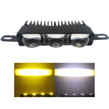 BARRA LASER PARA PARRILLA 3 LUPA BLANCOAMARILLO 9-80V CON BALASTRA