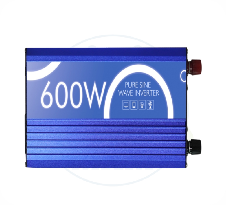 INVERSOR DE VOLTAJE 12V - 110V 600 WATTS