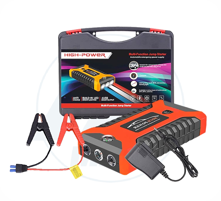 JUMP STARTER 12V 2000mah + POWER BANK - LINTERNA