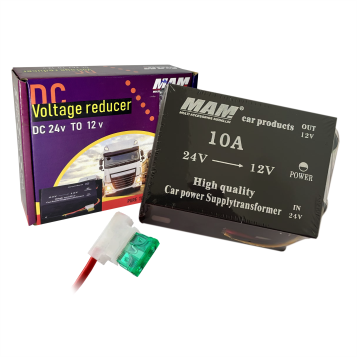CONVERTIDOR DE VOLTAJE DC24V - DC12V 10A