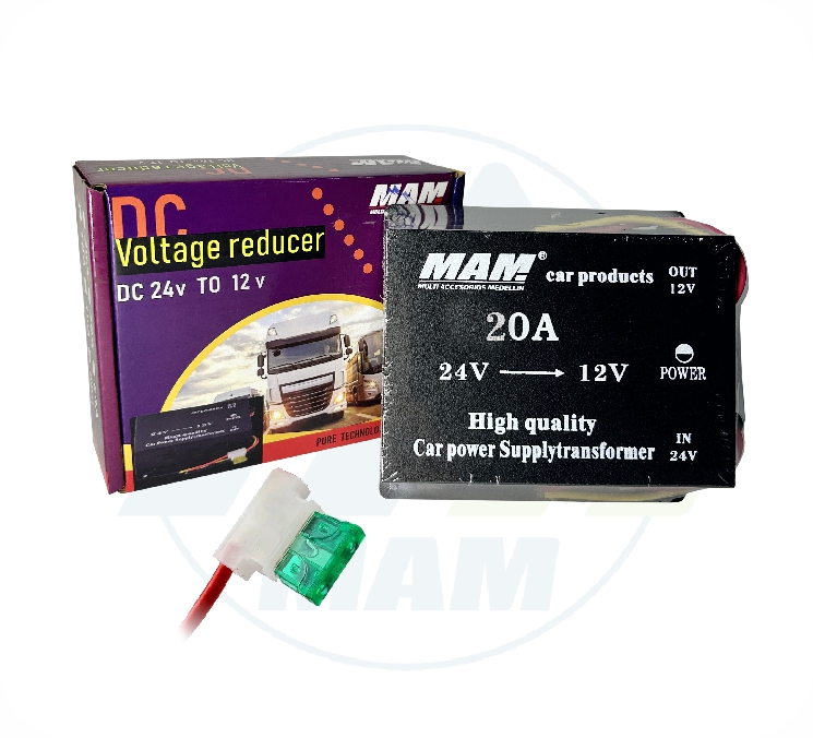 CONVERTIDOR DE VOLTAJE DC24V - DC12V 20A