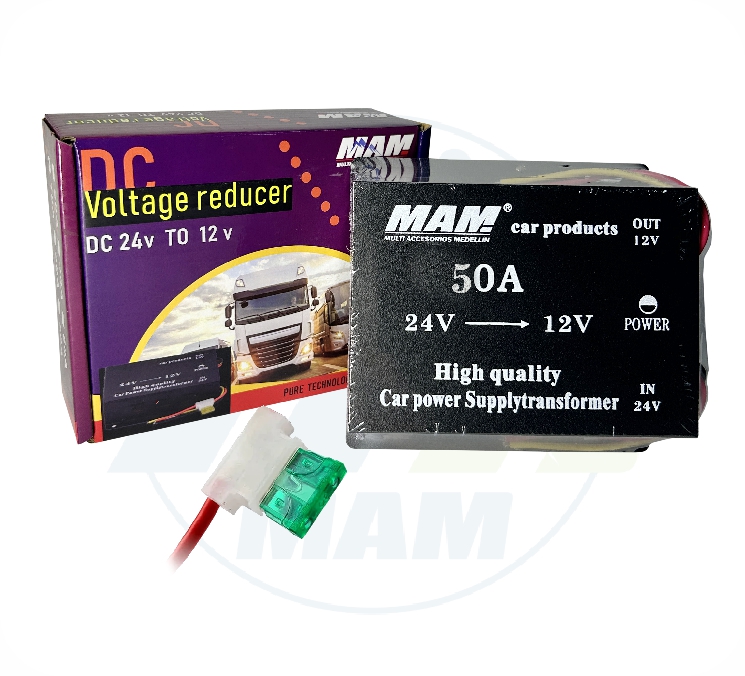 CONVERTIDOR DE VOLTAJE DC24V - DC12V 50A