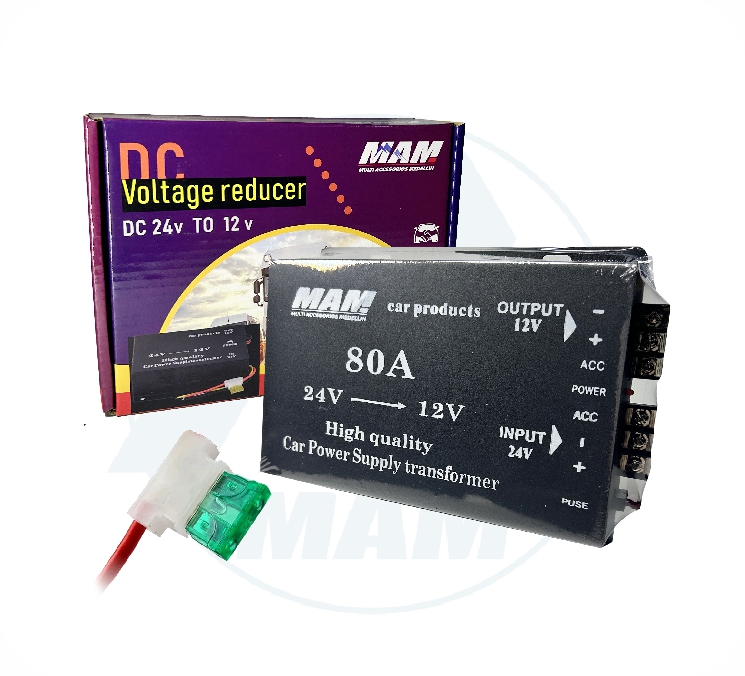 CONVERTIDOR DE VOLTAJE DC24V - DC12V 80A