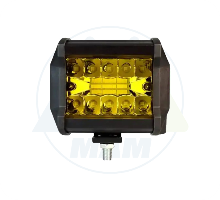 EXPLORADORA 20 LED 95*75*55MM AMARILLA 9-30V 60W