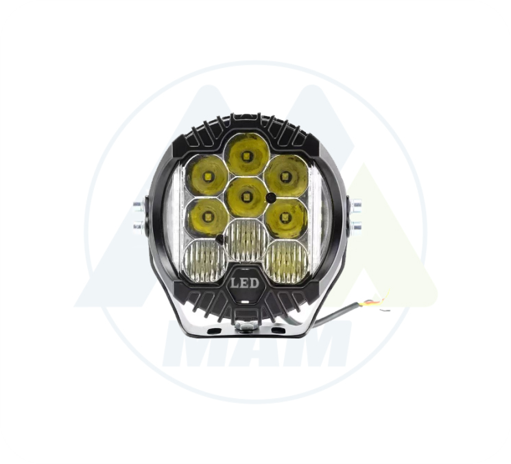 EXPLORADORA 5'' ECONOMICA 9 LED BLANCO 9-30V 50W