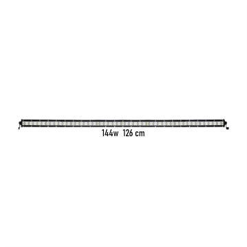 EXPLORADORA BARRA DELGADA 126CM 9-36V BLANCO 144W