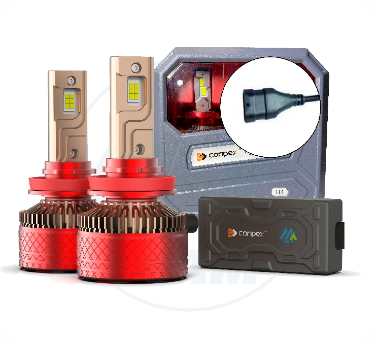 BOMBILLO LED K150 CSP TRIPLE HEATPIPE CAN-BUS DC 12-24V 150W H11