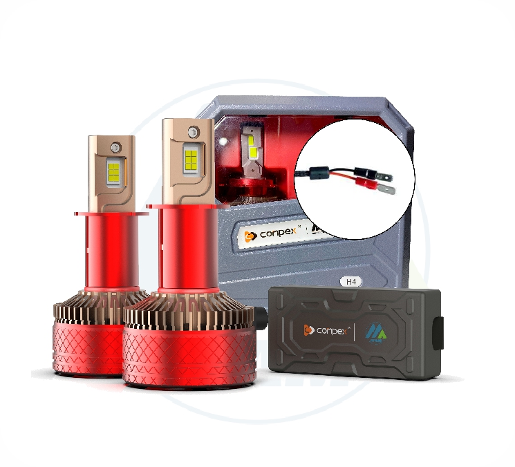 BOMBILLO LED K150 CSP TRIPLE HEATPIPE CAN-BUS DC 12-24V 150W H3