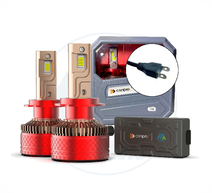 BOMBILLO LED K150 CSP TRIPLE HEATPIPE CAN-BUS DC 12-24V 150W H7