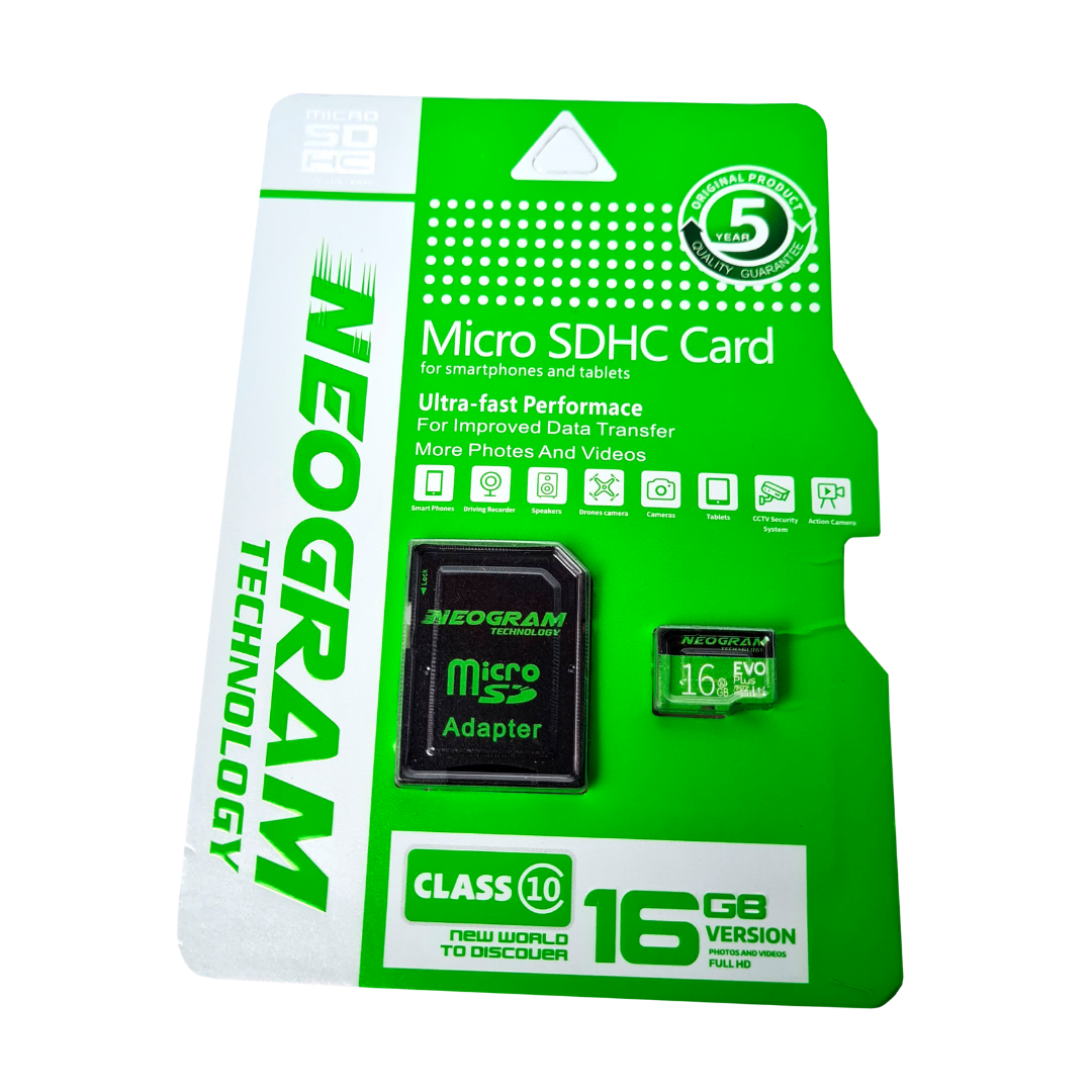 MEMORIA MICRO-SD 16 GIGABYTES