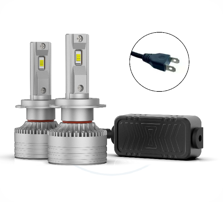 BOMBILLO LED M9 PRO CSP HEATPIPE CAN-BUS DC 12-24V 55W H7